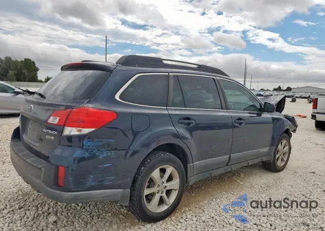 2013 Subaru Outback 2.5I Premium from USA, damaged, VIN 4S4BRBCC5D3259289